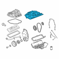 OEM 2008 Chevrolet Silverado 1500 Manifold Diagram - 12698169