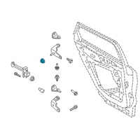 OEM 2021 Ford Escape Lock Assembly Screw Diagram - -W719529-S450