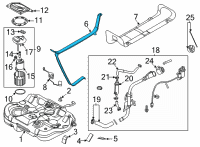 OEM Hyundai Band Assembly-Fuel Tank LH Diagram - 31210-L1000