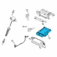 OEM 2018 Ford F-150 ECM Diagram - JL3Z-12A650-GBNP