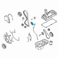 OEM 2001 Dodge Stratus Sensor-CRANKSHAFT Angle Sensing Diagram - 1840A006