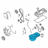 OEM 2005 Chrysler Sebring Pan-Engine Oil Diagram - MD334300