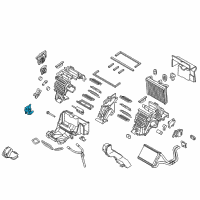 OEM Kia K900 Actuator Assembly Diagram - 971593T300