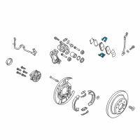 OEM Kia Spring-Pad Diagram - 582463N000