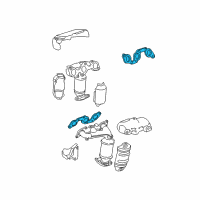 OEM 2006 Lexus ES330 Stay, Manifold, No.2 Diagram - 17139-20030