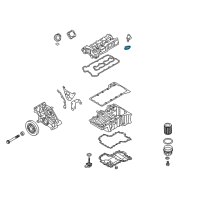 OEM BMW 550i Profile-Gasket Diagram - 11-12-7-588-416