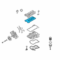 OEM 2014 BMW M5 Set Of Profile Gaskets Diagram - 11-12-7-614-701