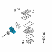 OEM BMW TIMING CASE COVER, BOTTOM Diagram - 11-14-8-483-806