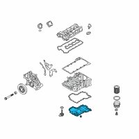 OEM 2014 BMW M6 Gran Coupe Oil Pan Diagram - 11-13-7-843-146