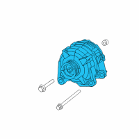 OEM Dodge Avenger ALTERNATR-Engine Diagram - 5033759AB