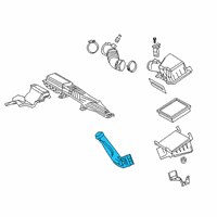 OEM 2019 Lexus UX250h Inlet, Air Cleaner Diagram - 17752-24060