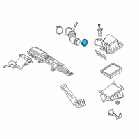 OEM Lexus UX250h Clamp, Hose Diagram - 96111-10730