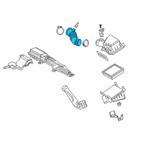 OEM 2019 Lexus UX250h Hose, Air Cleaner Diagram - 17881-24070