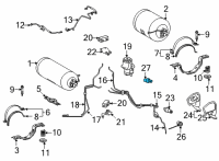 OEM Toyota Mirai Pressure Sensor Diagram - G4131-62010