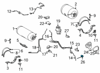 OEM 2020 Toyota Mirai Fuel Cap Diagram - 77AE2-62010
