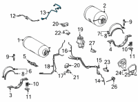 OEM 2020 Toyota Mirai Connector Tube Diagram - 77B0E-62010