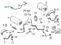 OEM 2016 Toyota Mirai Connector Tube Diagram - 77B0D-62010