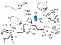 OEM Toyota Mirai Regulator Diagram - 77AC0-62020