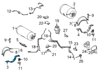 OEM Toyota Mirai Support Diagram - 77B01-62010