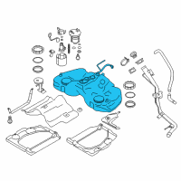 OEM Toyota 86 Fuel Tank Diagram - SU003-01013