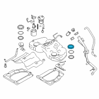 OEM Scion FR-S Sending Unit Lock Ring Diagram - SU003-01023