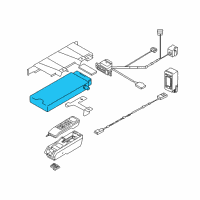 OEM 1998 BMW 528i Body Control Module Diagram - 84111470105