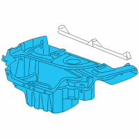 OEM 2006 Dodge Viper Pan-Trunk PRIMED Diagram - 5030093AF