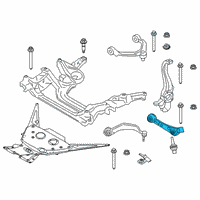 OEM 2022 BMW M8 WISHBONE, BOTTOM, WITH RUBBE Diagram - 31-10-8-096-241