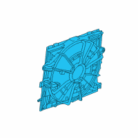 OEM Chevrolet Fan Asm-Engine Cooler Diagram - 84100128