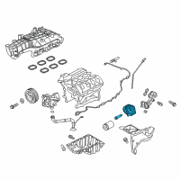 OEM 2022 Ford F-150 OIL COOLER ASY Diagram - ML3Z-6A642-A