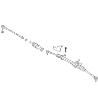 OEM Ford Escape Gear Assembly Bolt Diagram - -W712338-S439