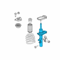 OEM Ford Focus Strut Diagram - CV6Z-18124-E