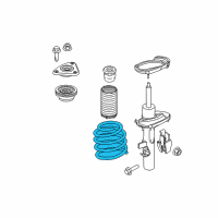 OEM 2014 Ford Focus Coil Spring Diagram - CV6Z-5310-Q