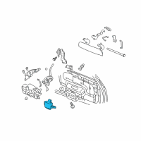 OEM 2008 Chevrolet Trailblazer Rear Body Control Module Assembly Diagram - 25846782
