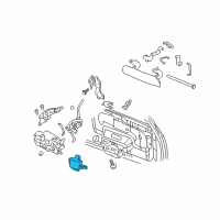 OEM 2004 Chevrolet Trailblazer EXT Rear Body Control Module Assembly Diagram - 25846782