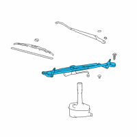 OEM 2005 Kia Amanti Link Assembly-Windshield Diagram - 981503F000