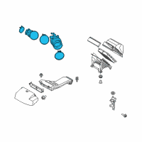 OEM 2018 Hyundai Santa Fe Sport Hose Assembly-Air Intake Diagram - 28130-B8950