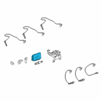 OEM 2007 GMC Sierra 1500 PCM Diagram - 19210738
