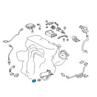 OEM Lexus NX300h Gasket, EGR Pipe, No Diagram - 25629-36010