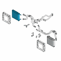 OEM BMW M760i xDrive Engine Oil Cooler Diagram - 17-21-8-619-623