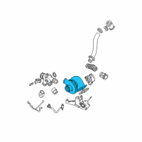 OEM Ford Excursion Turbocharger Diagram - F81Z-6K682-BARM