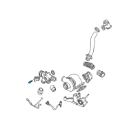 OEM Mercury Tracer Air Charge Temperature Sensor Diagram - 9C1Z-12A697-B