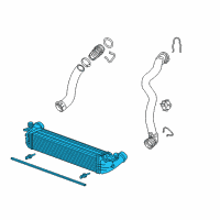 OEM 2019 Chevrolet Cruze Intercooler Diagram - 39116551