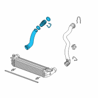 OEM Chevrolet Cruze Air Inlet Tube Diagram - 39014321