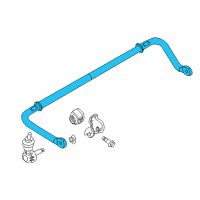 OEM 2013 Ford C-Max Stabilizer Bar Diagram - DV6Z-5A772-B