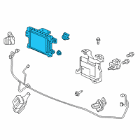 OEM 2016 Honda Pilot RADAR SUB-ASSY. Diagram - 36802-TG7-A02