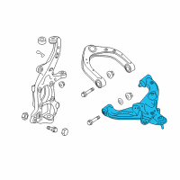 OEM 2020 Nissan NV2500 Link COMPL Front Suspension, Lower LH Diagram - 54501-9JK0A