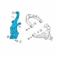 OEM 2014 Nissan NV3500 Spindle-KNUCKLE, RH Diagram - 40014-1PA0A