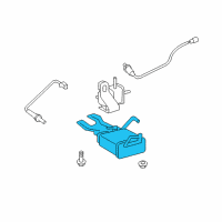 OEM 2012 Scion xB Vapor Canister Diagram - 77740-12720