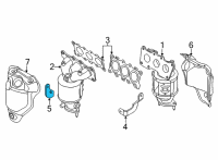 OEM 2022 Kia Carnival STAY-TURBOCHARGER, L Diagram - 285273N200